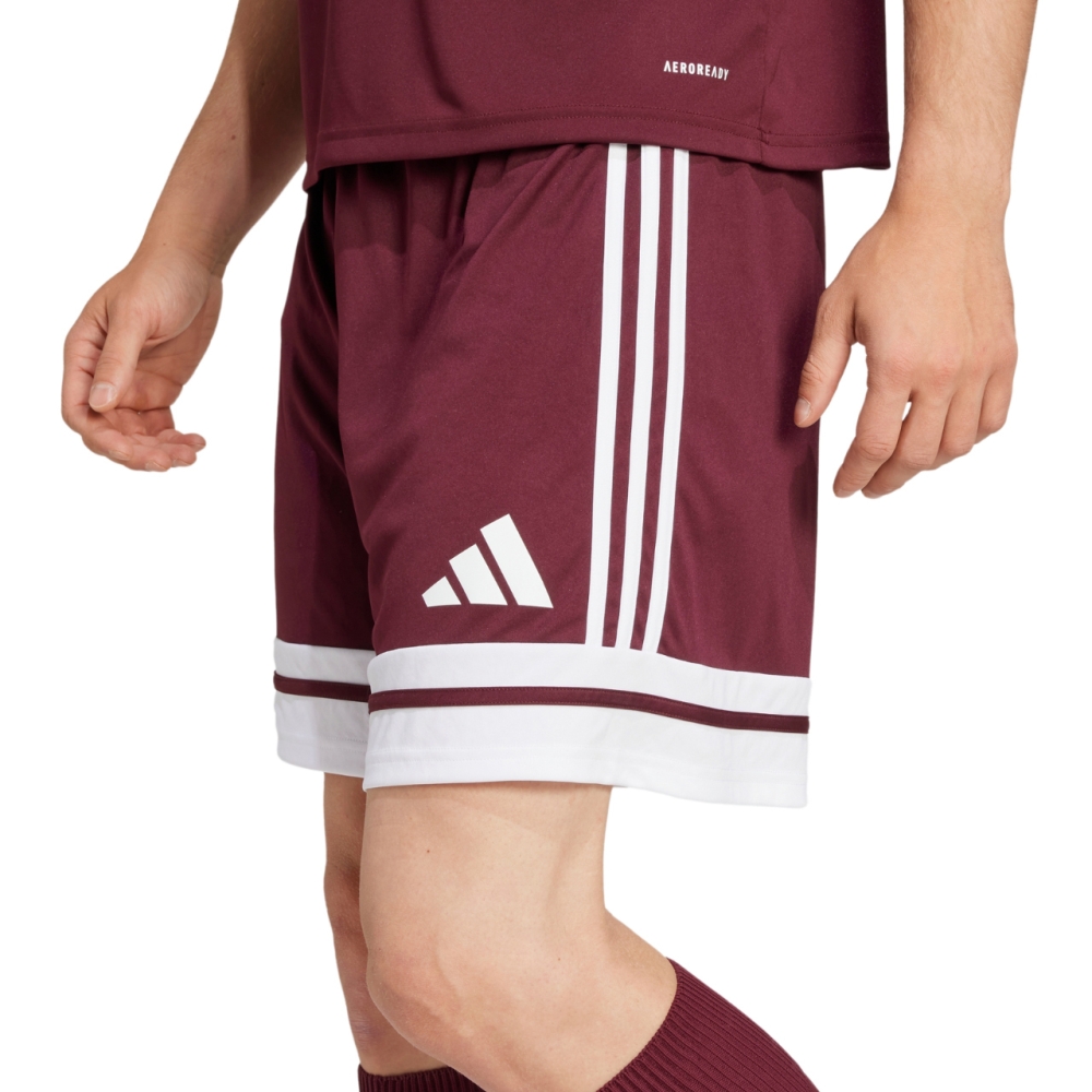 Pantalon scurt Combat adidas Squadra 25 men's burgundy JC8677