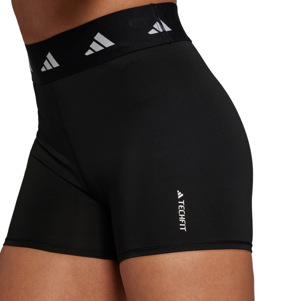 Pantalon scurt Combat adidas Techfit 's black HF6683 dama