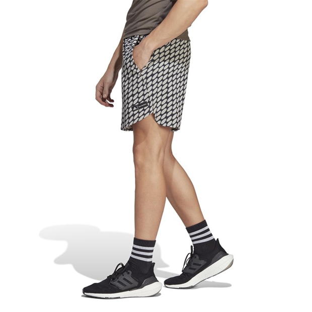 Pantalon scurt Combat adidas Adidas X Marimekko Designed For Training Me Gym Short barbat