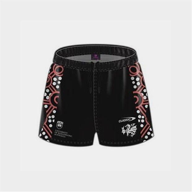 Pantalon scurt Combat Classic Sportswear Dragons 2024 Indigenous Training barbat