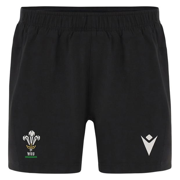 Pantalon scurt Combat Macron Wales Rugby Training 2024 2025 adulti