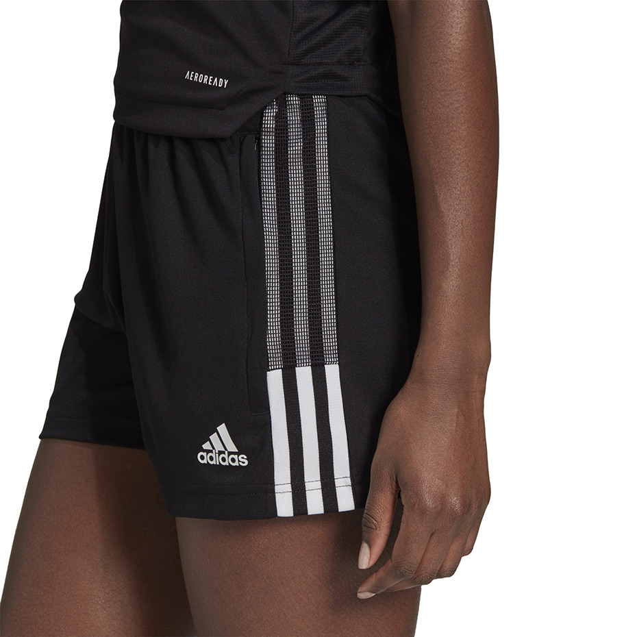 Spodenki damskie adidas Tiro 21 Training Short czarne GN2158