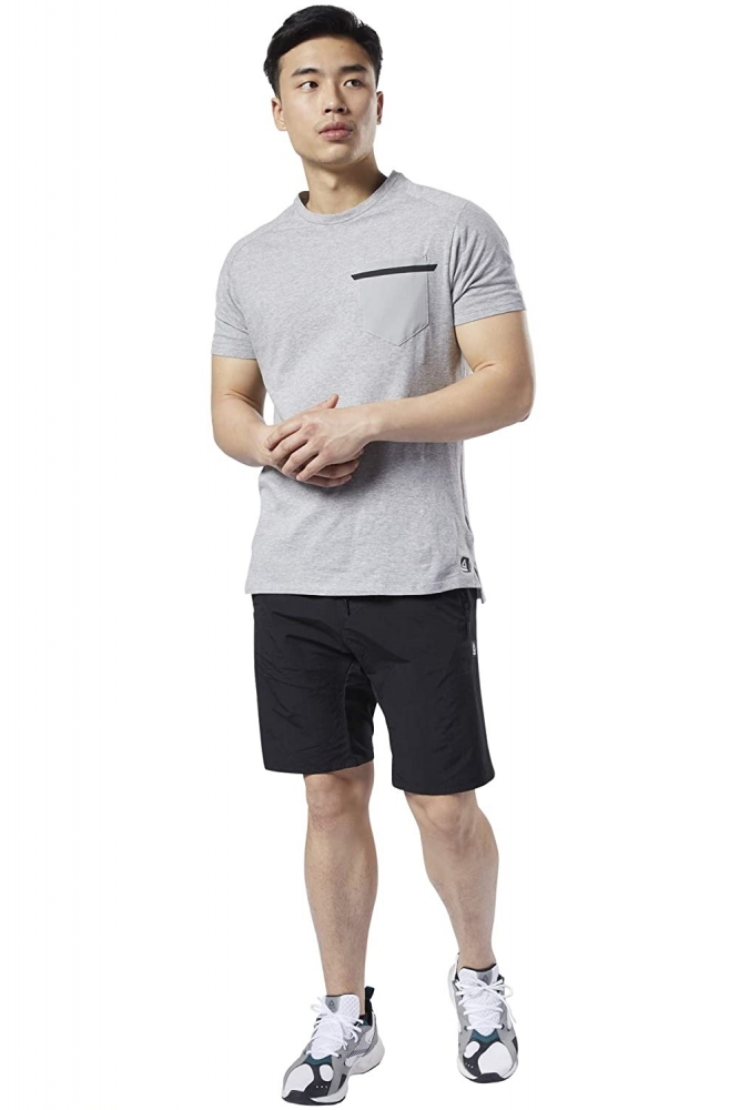 Pantaloni scurti barbati reebok training supply negru