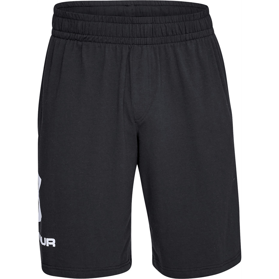 Pantalon scurt Combat Men's Under Armor Sportstyle Cotton Logo black 1329300-001 Under Armour