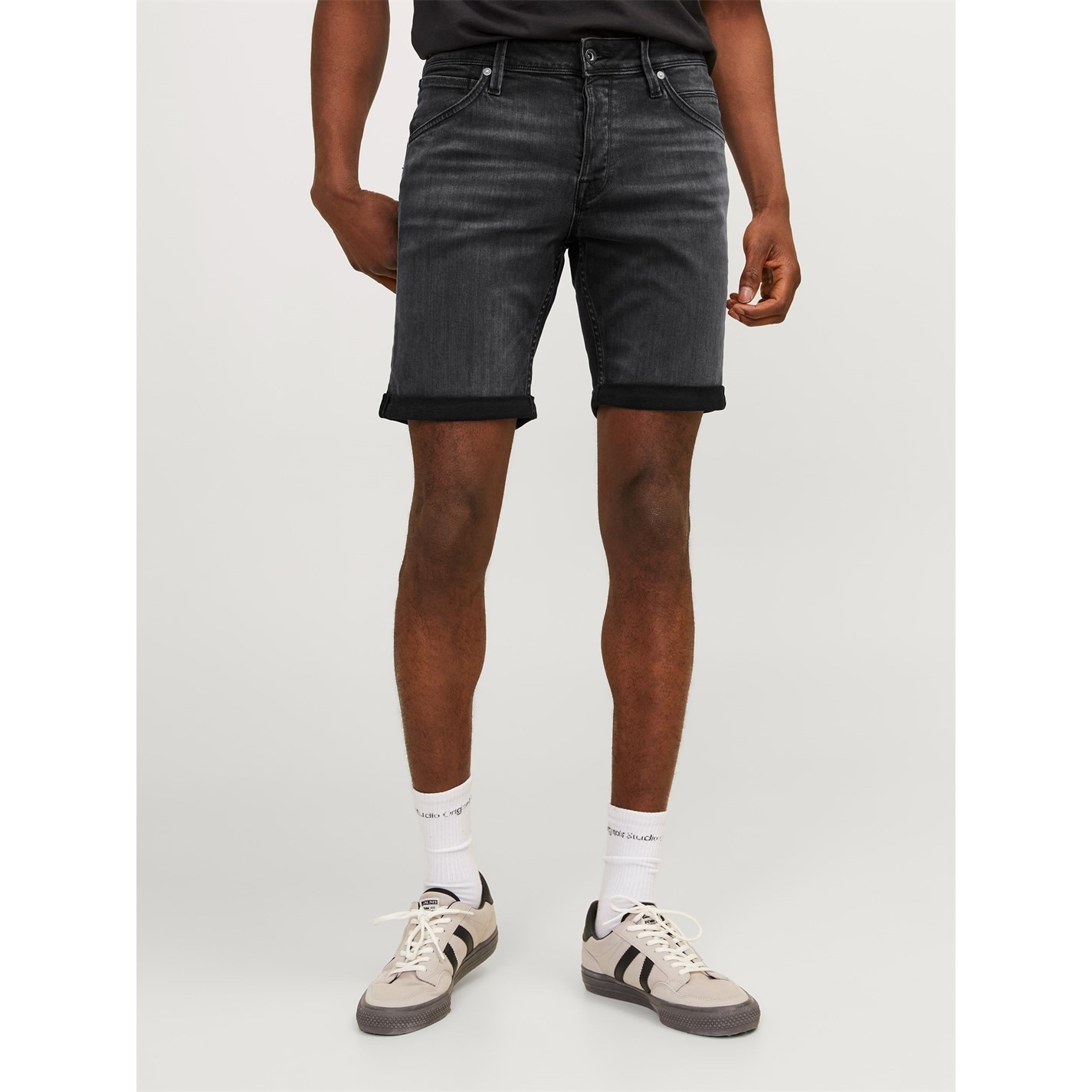 Pantalon scurt Combat Jack and Jones Fox 344 Denim