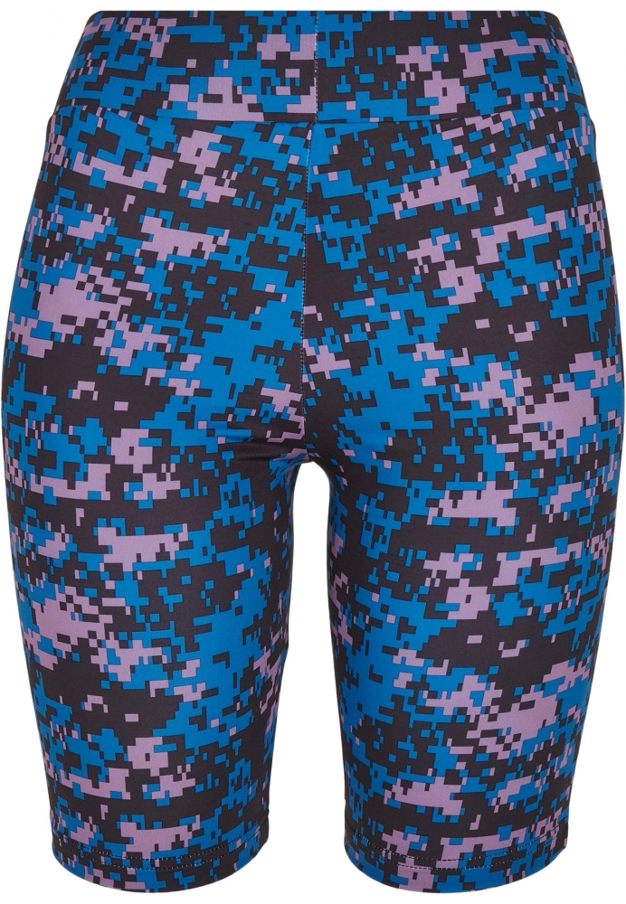 Pantalon scurt Combat High Waist Camo Tech Cycle dama Urban Classics