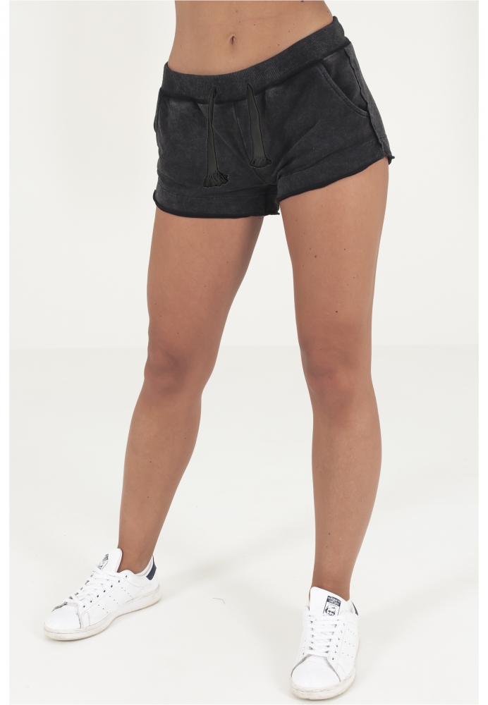 Acid Wash Terry Hotpants dama Urban Classics