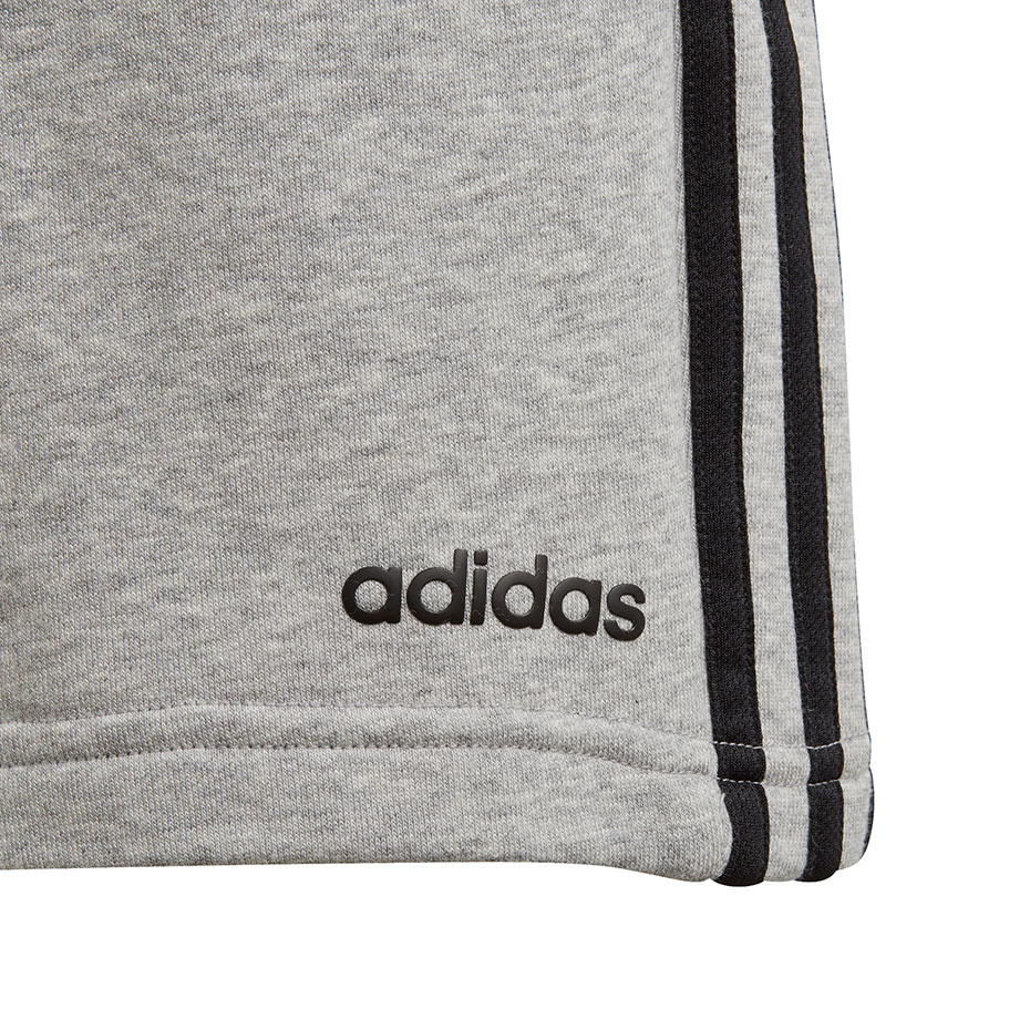 Pantalon scurt Combat for adidas Essentials 3 Stripes Knit Short gray DV1797 copil