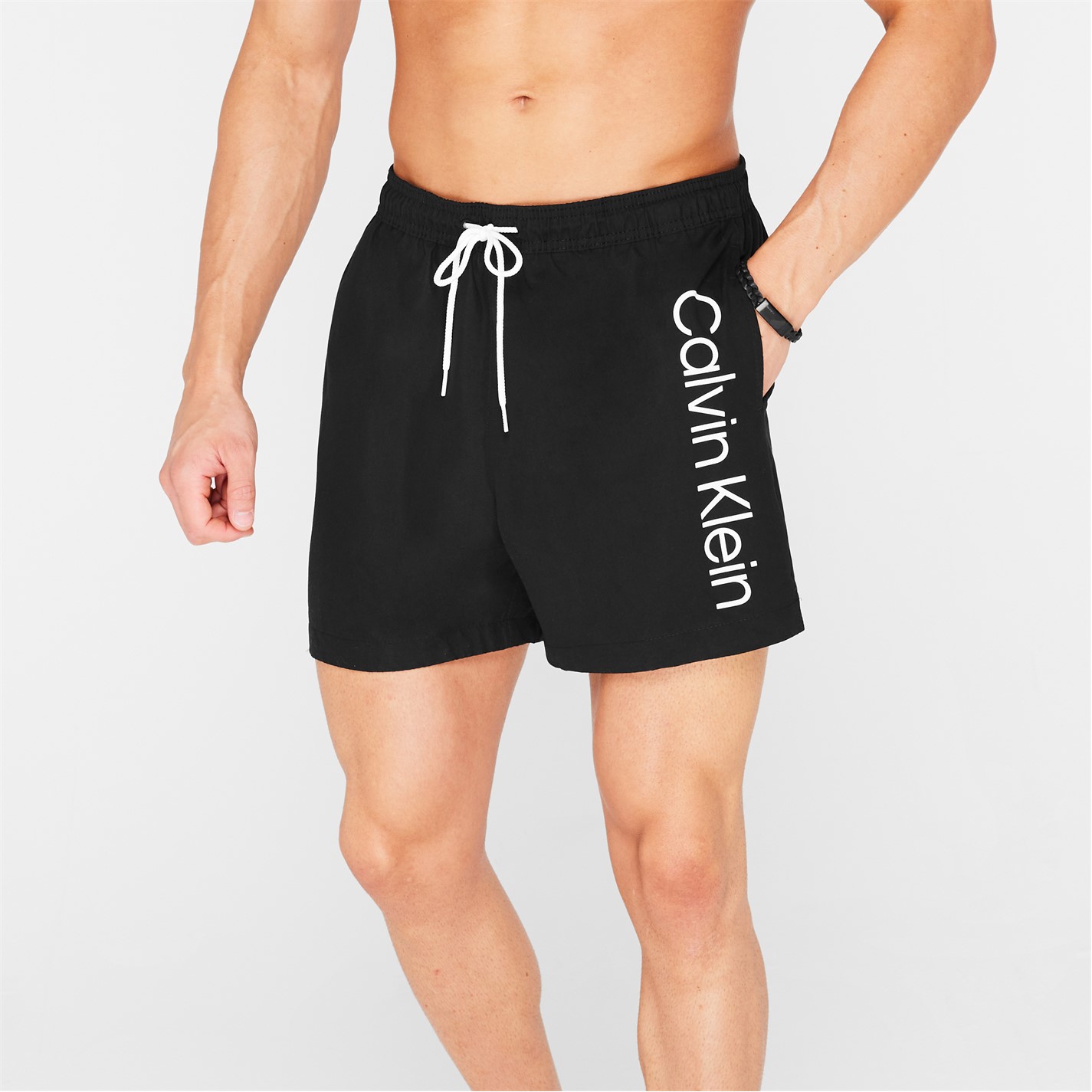 Pantalon scurt Combat Calvin Klein Large Logo Swim