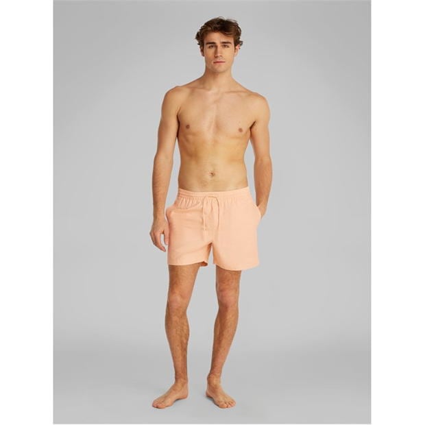 Pantalon scurt Combat Calvin Klein Medium Tape Swim barbat