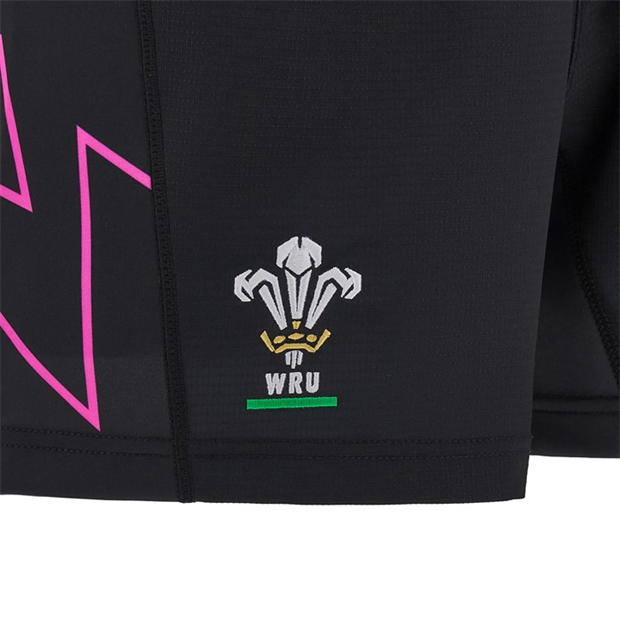 Pantalon scurt Combat Macron Welsh Rugby Union 2024 2025 copil