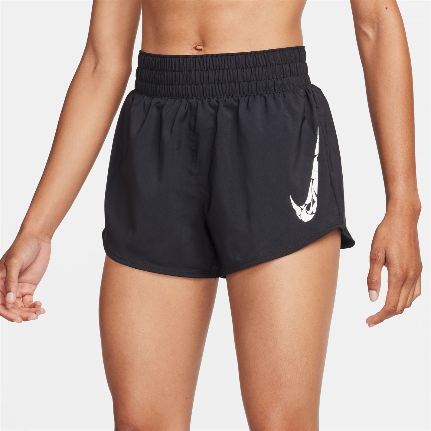 Pantalon scurt Combat Nike One Swoosh Dri-FIT Running Mid-Rise Brief-Lined dama