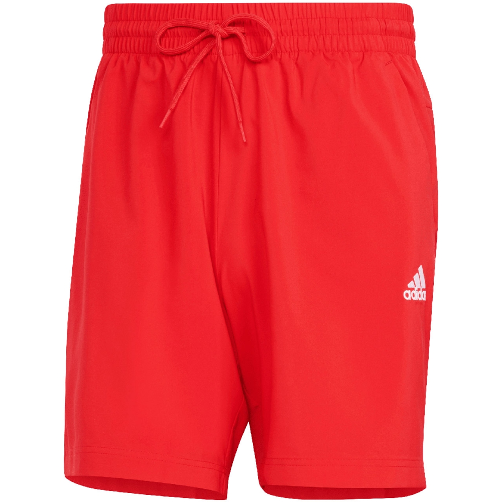 Pantaloni scurti pentru barbati adidas Aeroready Essentials Chelsea Small Logo rosu IC9394