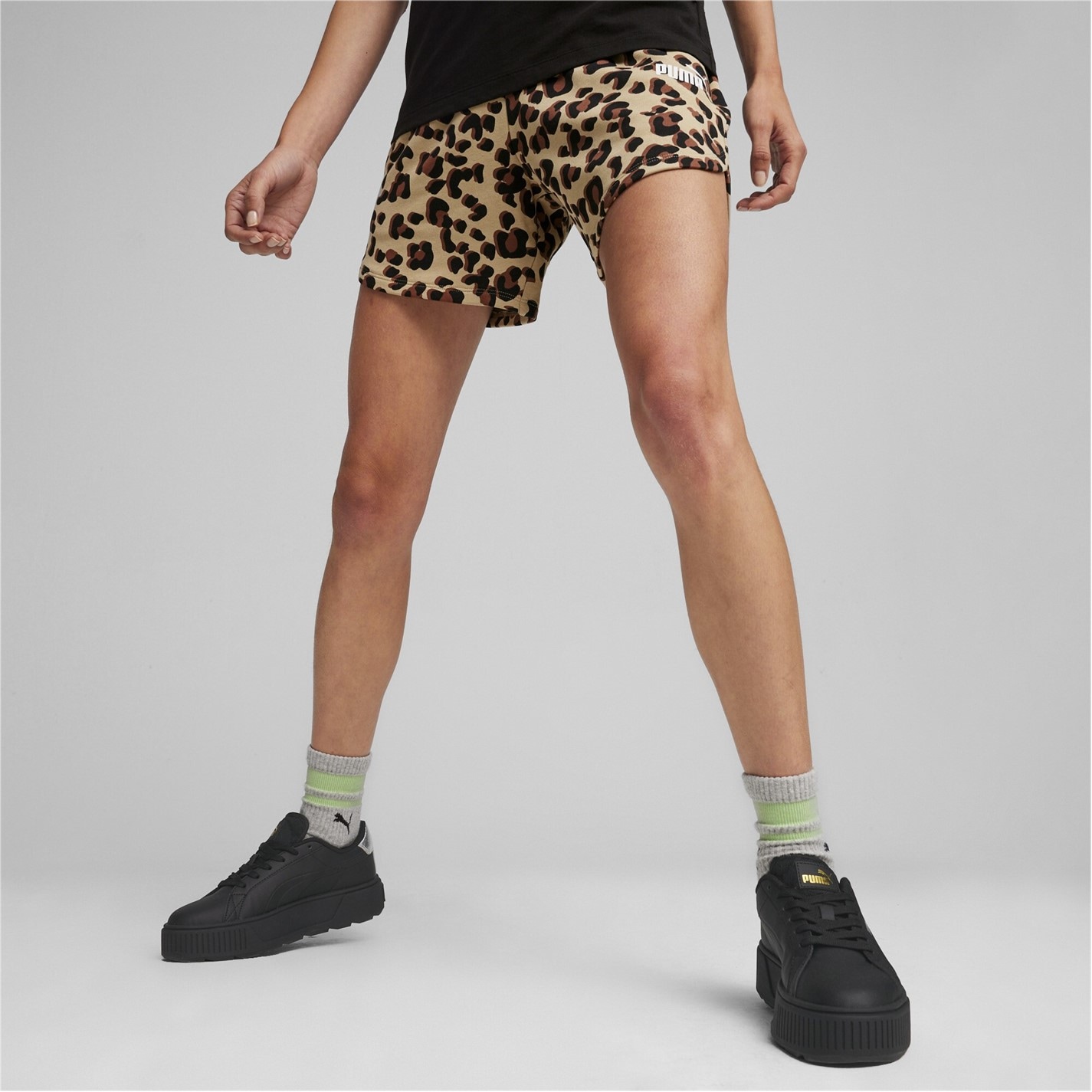 Pantalon scurt Combat Puma Animal Print dama