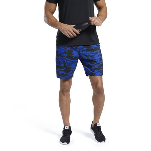 Pantalon scurt Combat Reebok Ready Graphic barbat