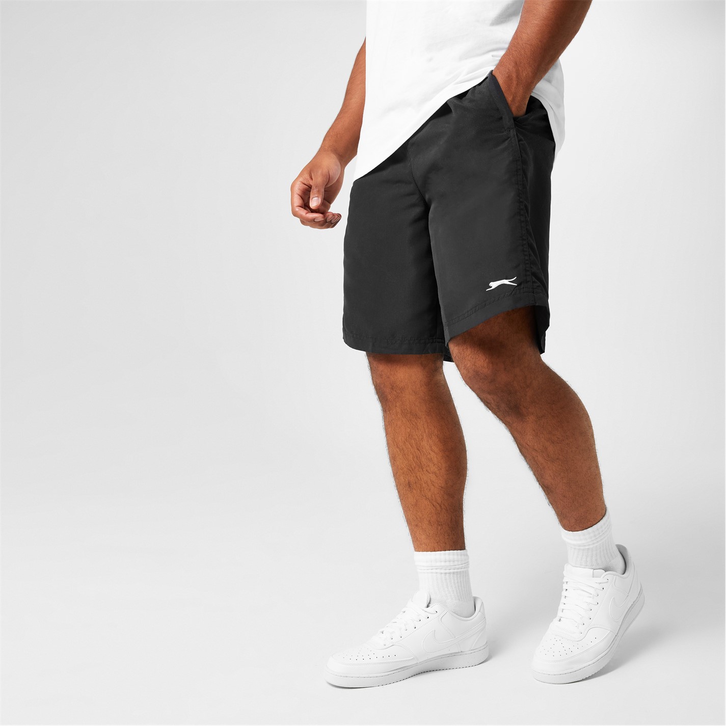 Pantalon scurt Combat Slazenger Woven barbat