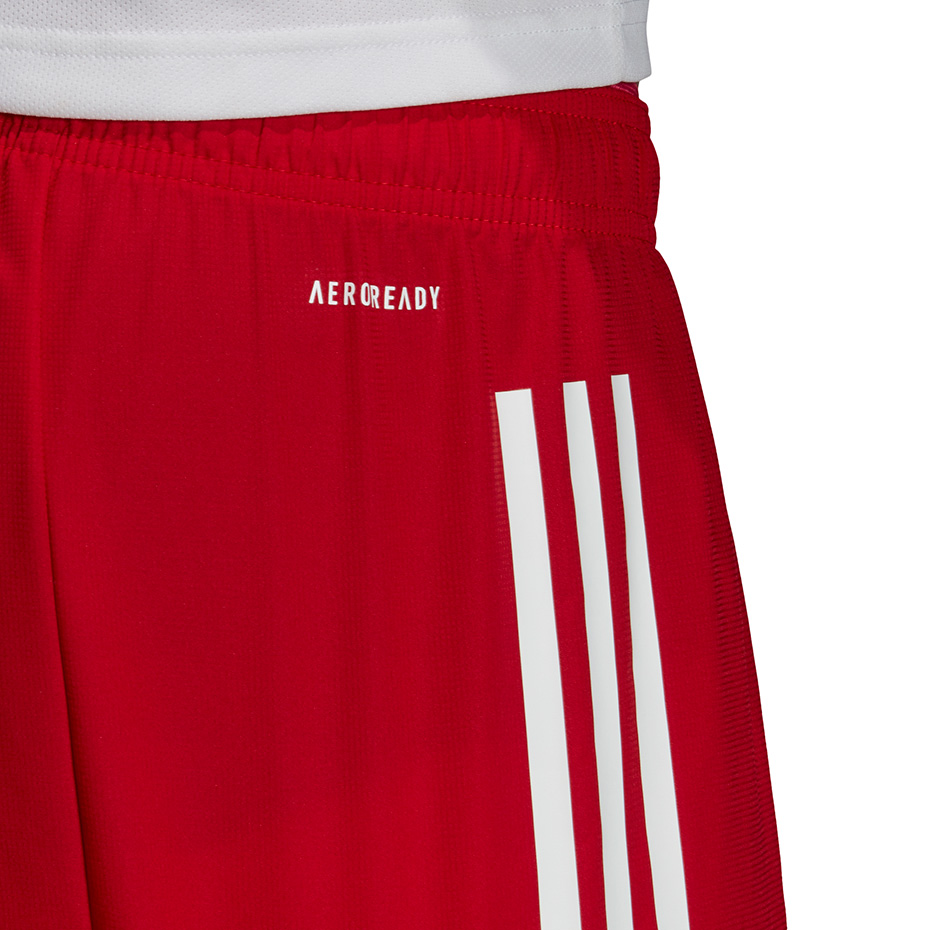 Pantalon scurt Combat Spodenki męskie adidas Condivo 20 czerwone FI4569