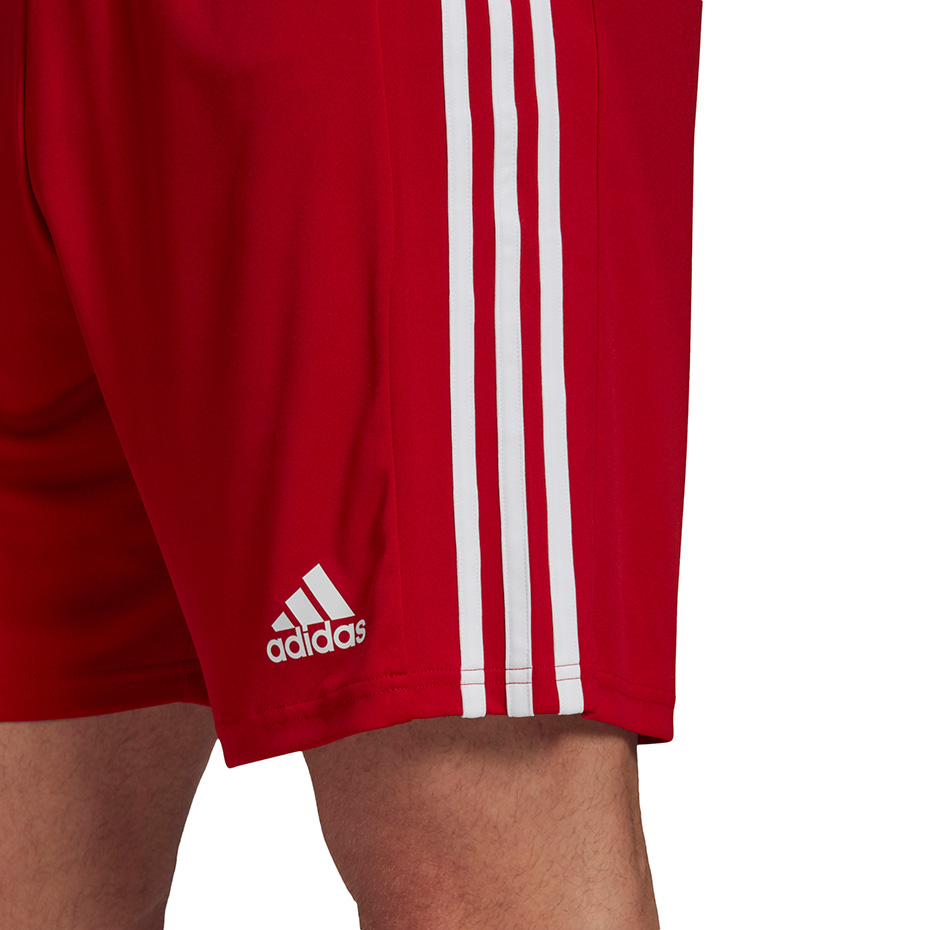 Pantalon scurt Combat Spodenki męskie adidas czerwone Squadra 21 GN5771