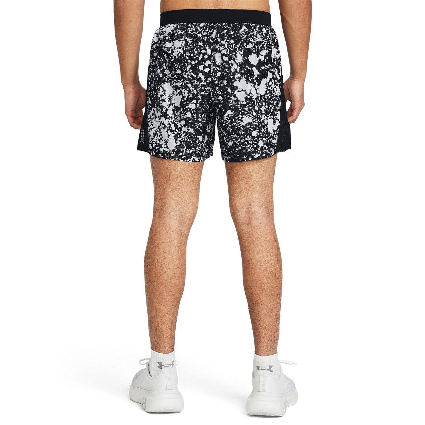 Pantalon scurt Combat Sort alergare Under Armour Armour Ua Launch 5 Print barbat