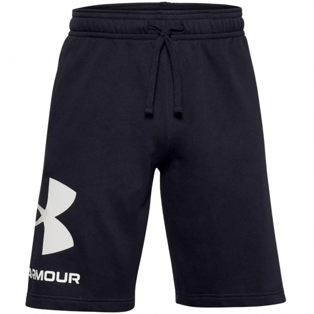 Pantalon scurt Combat men's Under Armor Rival FLC Big Logo black 1357118 001 Under Armour