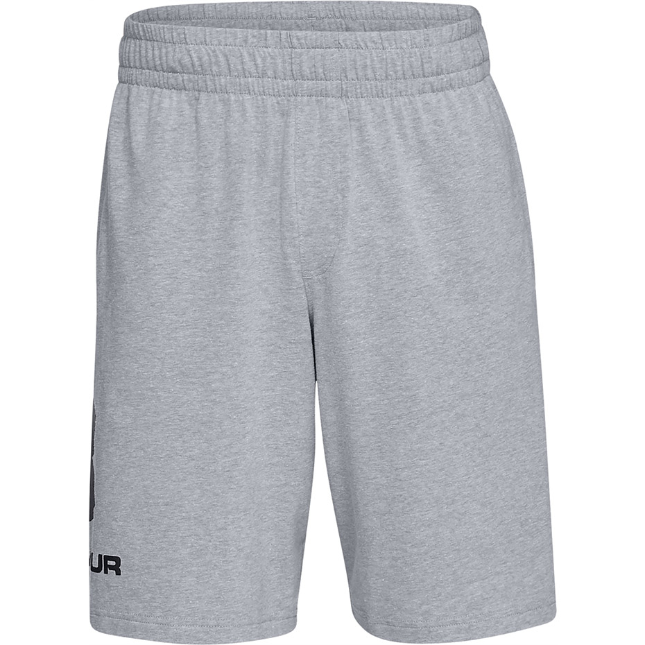 Pantalon scurt Combat Under Armor Sportstyle Sport Logo Cotton gray 1329300 035 Under Armour