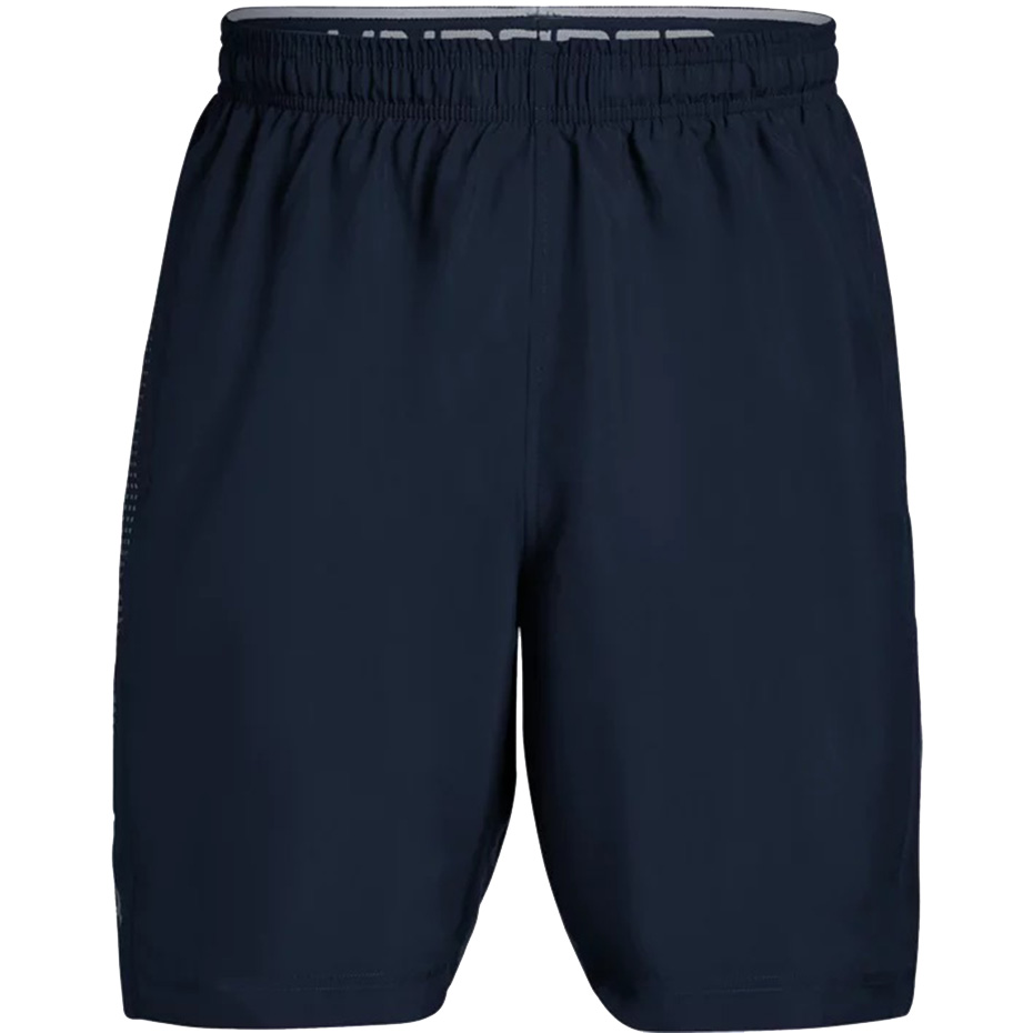 Pantalon scurt Combat Spodenki męskie Under Armour Woven Graphic granatowe 1309651 409