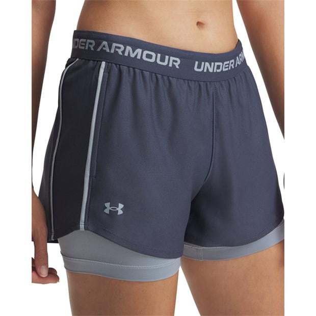 Pantalon scurt Combat Under Armour Armour 2-in-1 dama