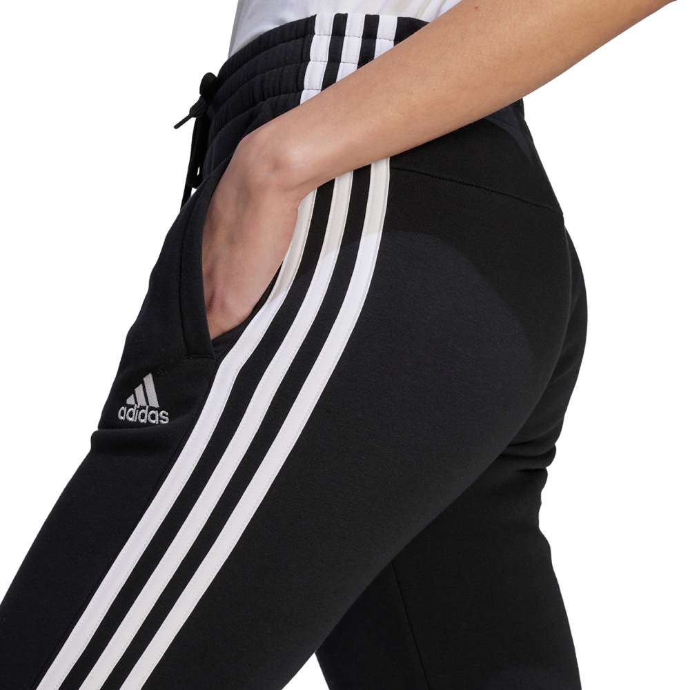 Bluza Pantalon 's adidas Essentials 3-Stripes black HZ5753 dama