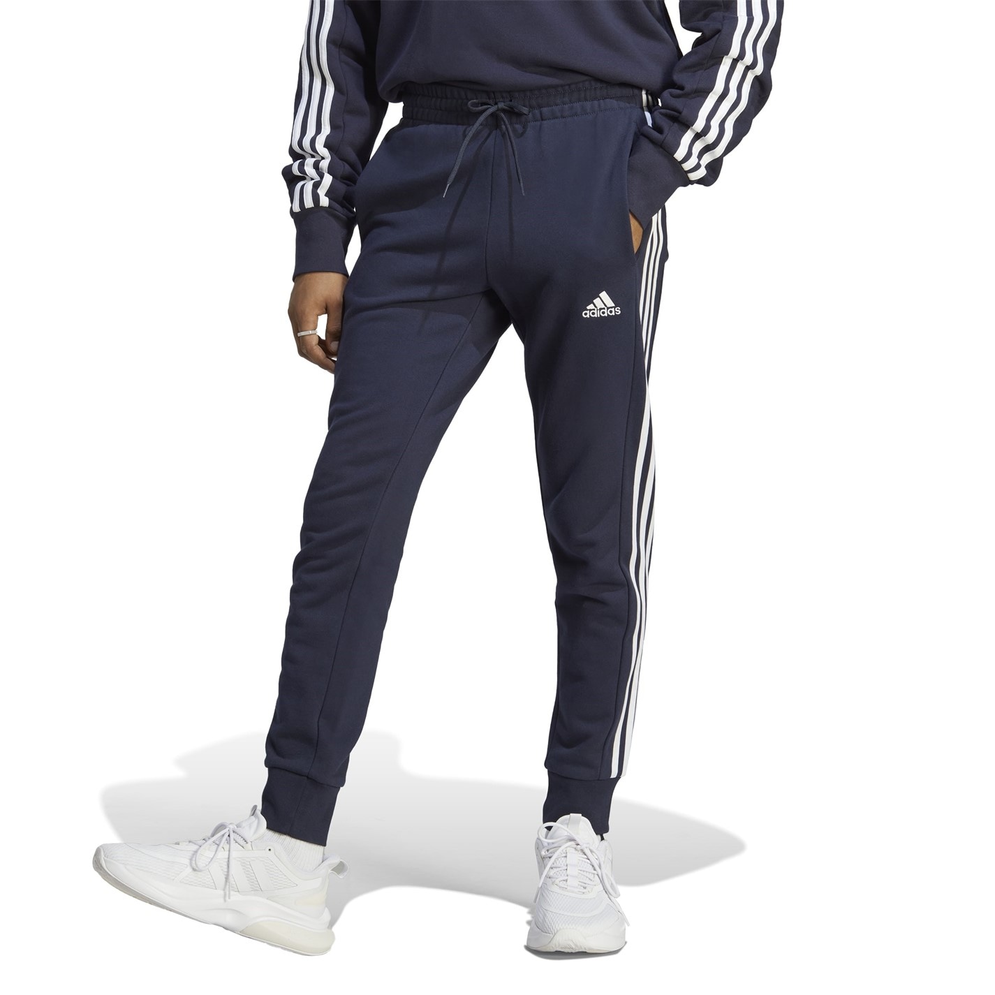 adidas Essentials French Terry Tapered Cuff 3- Stripes Joggers