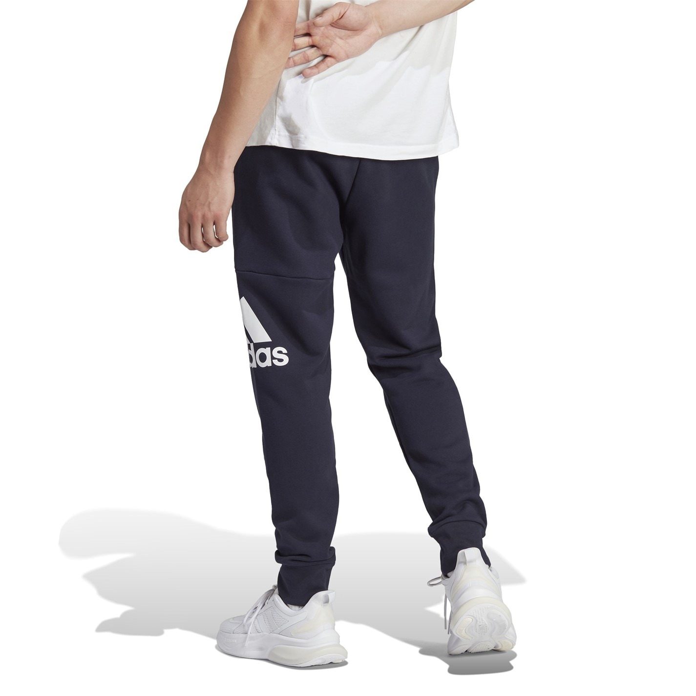 adidas Essentials French Terry Tapered Cuff Logo Joggers