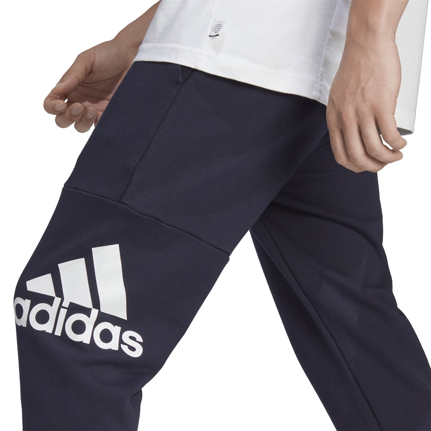 adidas Essentials French Terry Tapered Cuff Logo Joggers