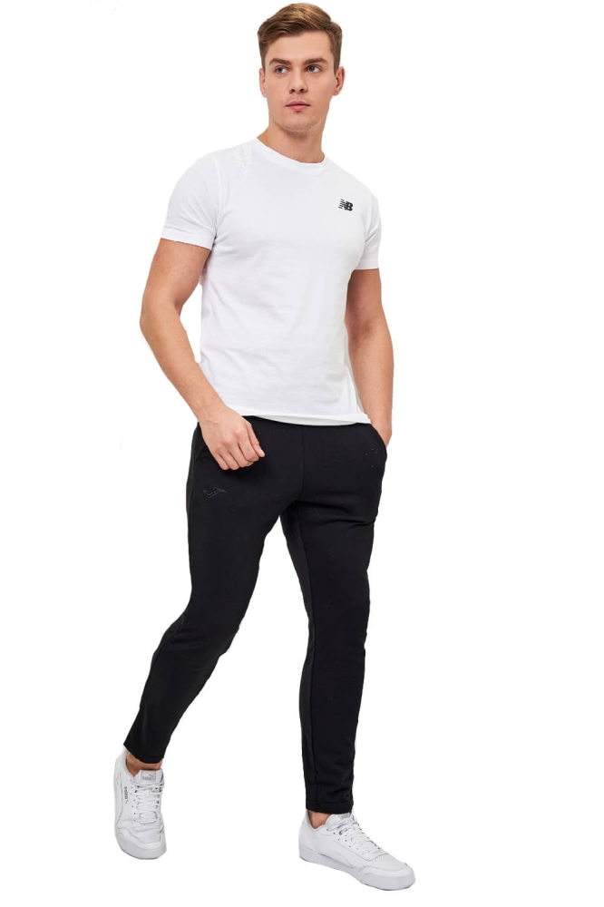 Pantaloni sport barbati joma montana straight negru