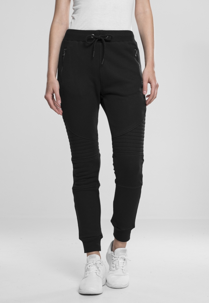 Pantalon trening Melange Biker dama Urban Classics