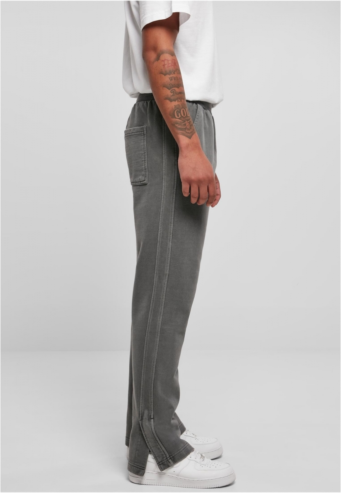 Pantalon trening Heavy Terry Garment Dye Slit Urban Classics