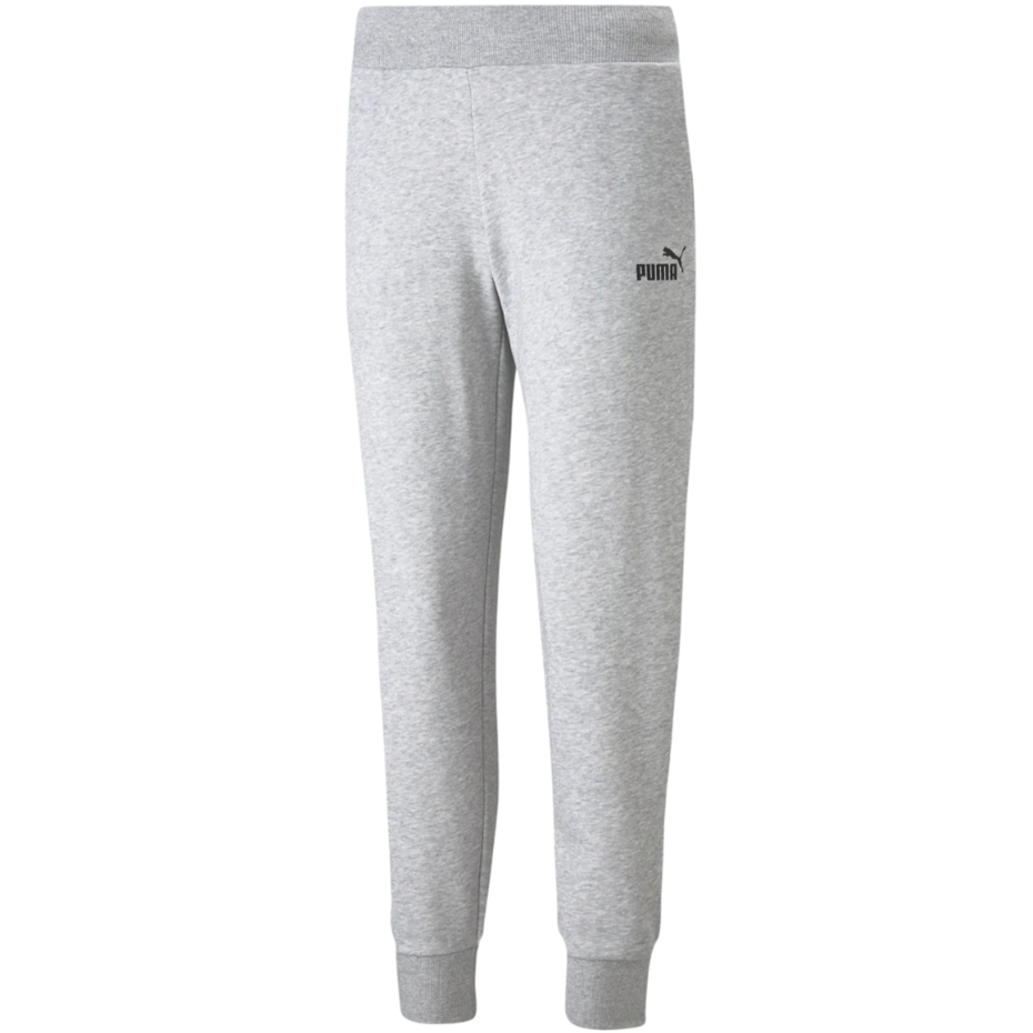 Pantalon trening Spodnie damskie Puma ESS FL szare 586839 04