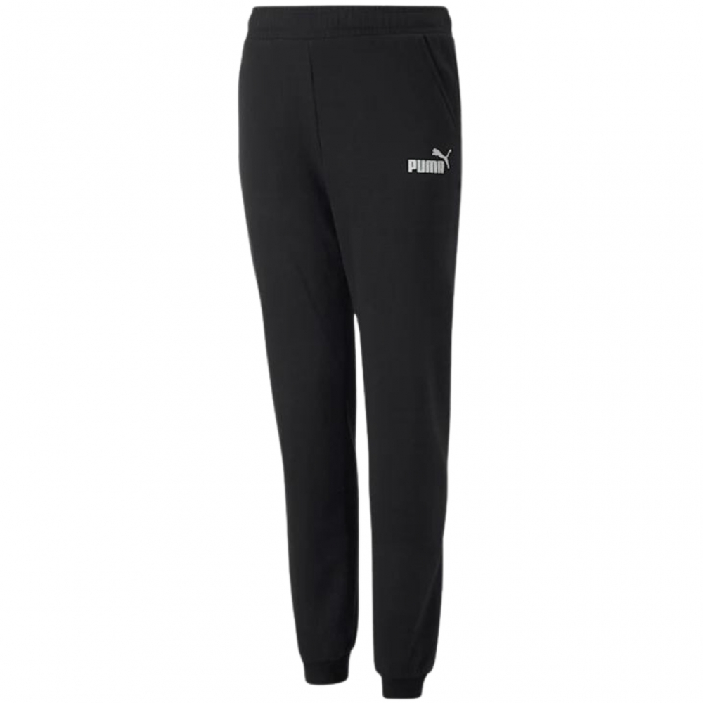 Pantalon trening Spodnie dla dzieci Puma Alpha FL cL G czarne 670222 01