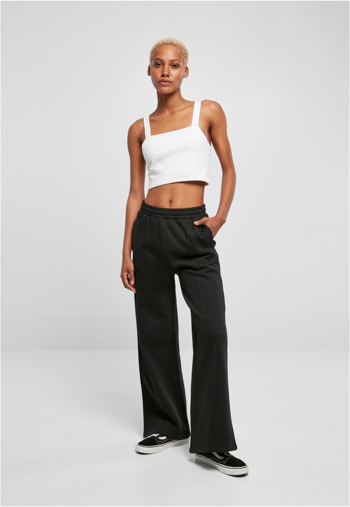 Pantalon Straight Pin Tuck Sweat dama Urban Classics