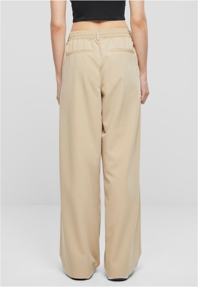 Pantalon Ultra Wide Pleat-Front dama Urban Classics