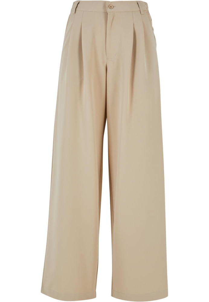 Pantalon Ultra Wide Pleat-Front dama Urban Classics