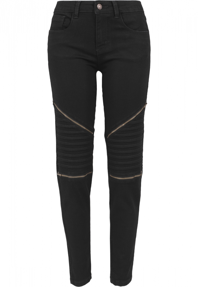 Pantalon Stretch Biker dama Urban Classics