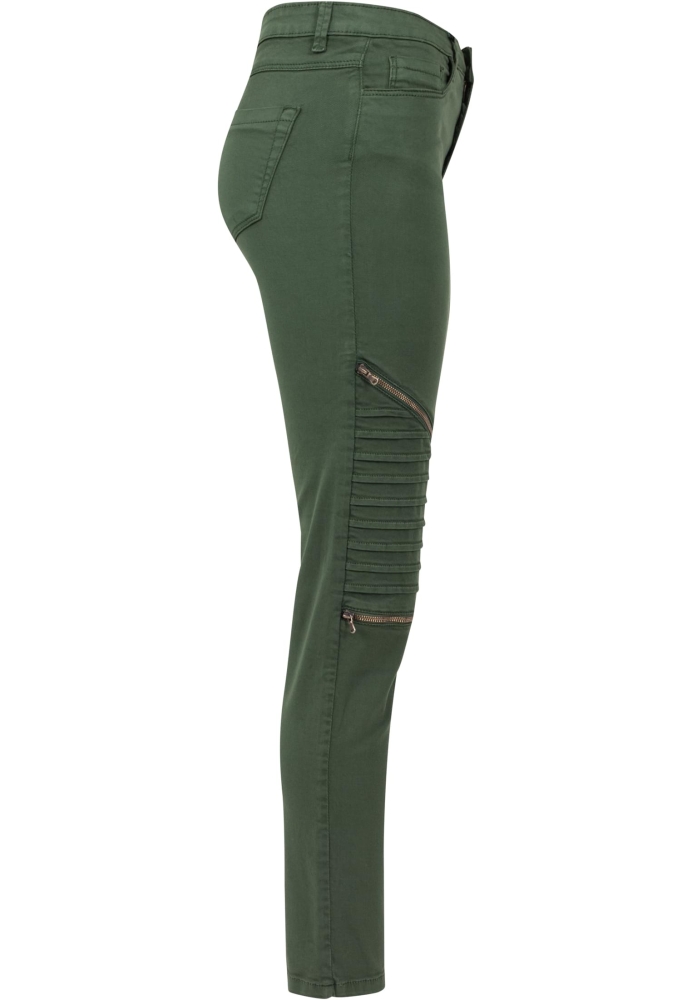 Pantalon Stretch Biker dama Urban Classics