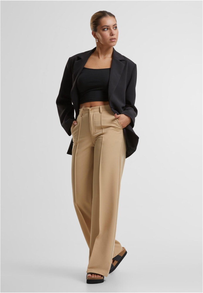 Pantalon Wide Pleated dama Urban Classics