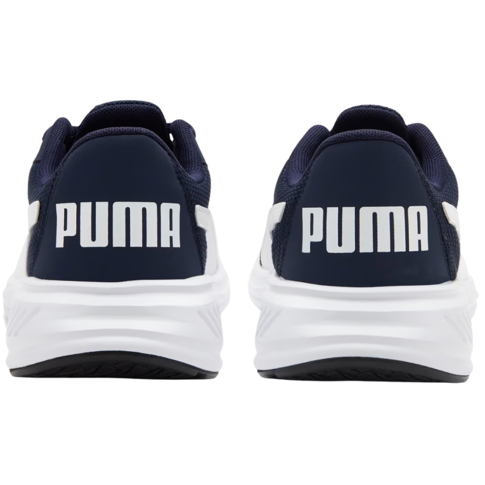 Pantofi alergare b?rba?i Puma Night Runner V2 bleumarin ?i alb 379257 03