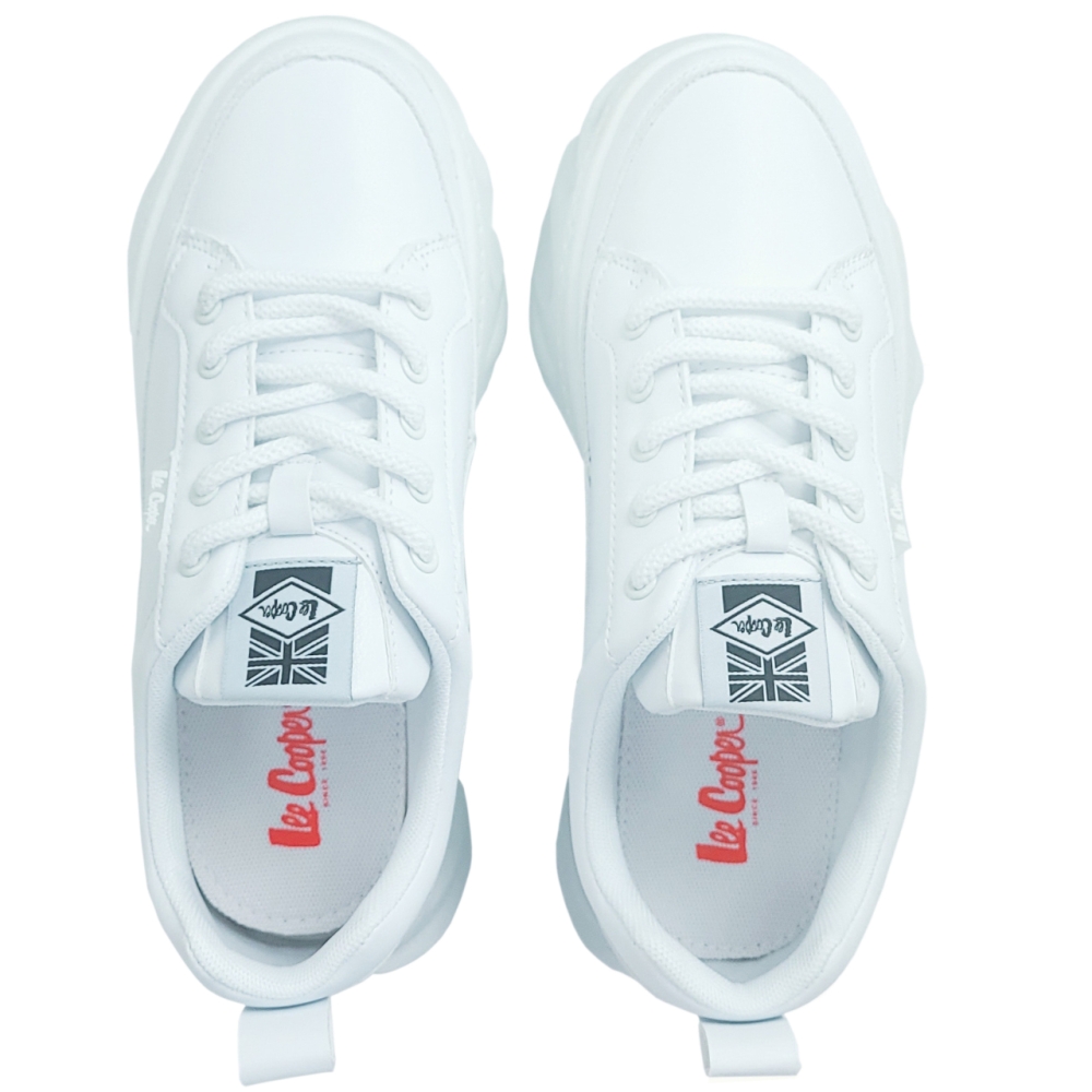 Pantofi de dam? Lee Cooper alb ?e LCW-24-47-2713LA