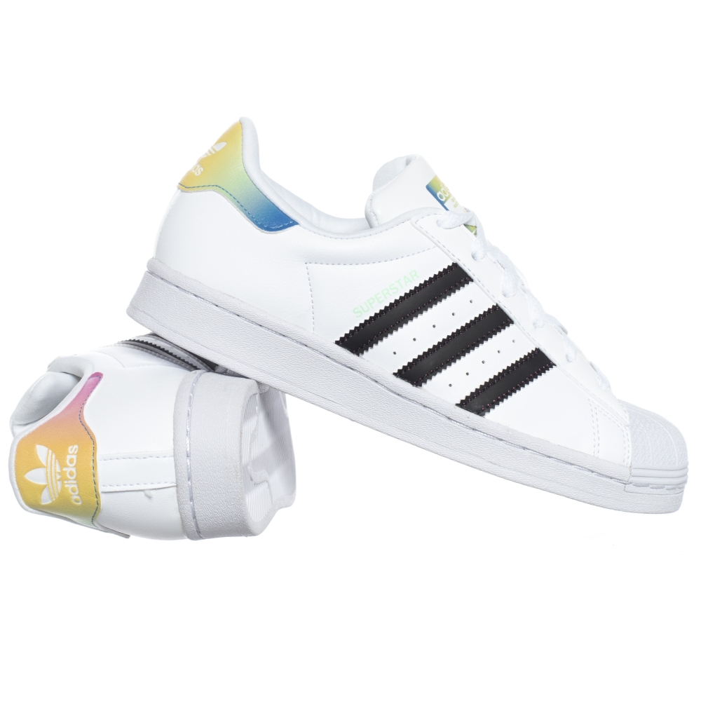 Pantofi sport femei adidas superstar alb