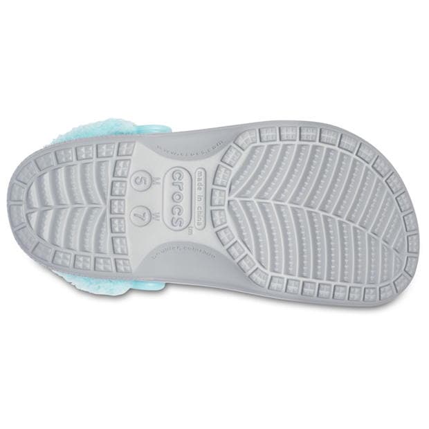 Crocs Baya Lined Fuzz-strap Clog dama