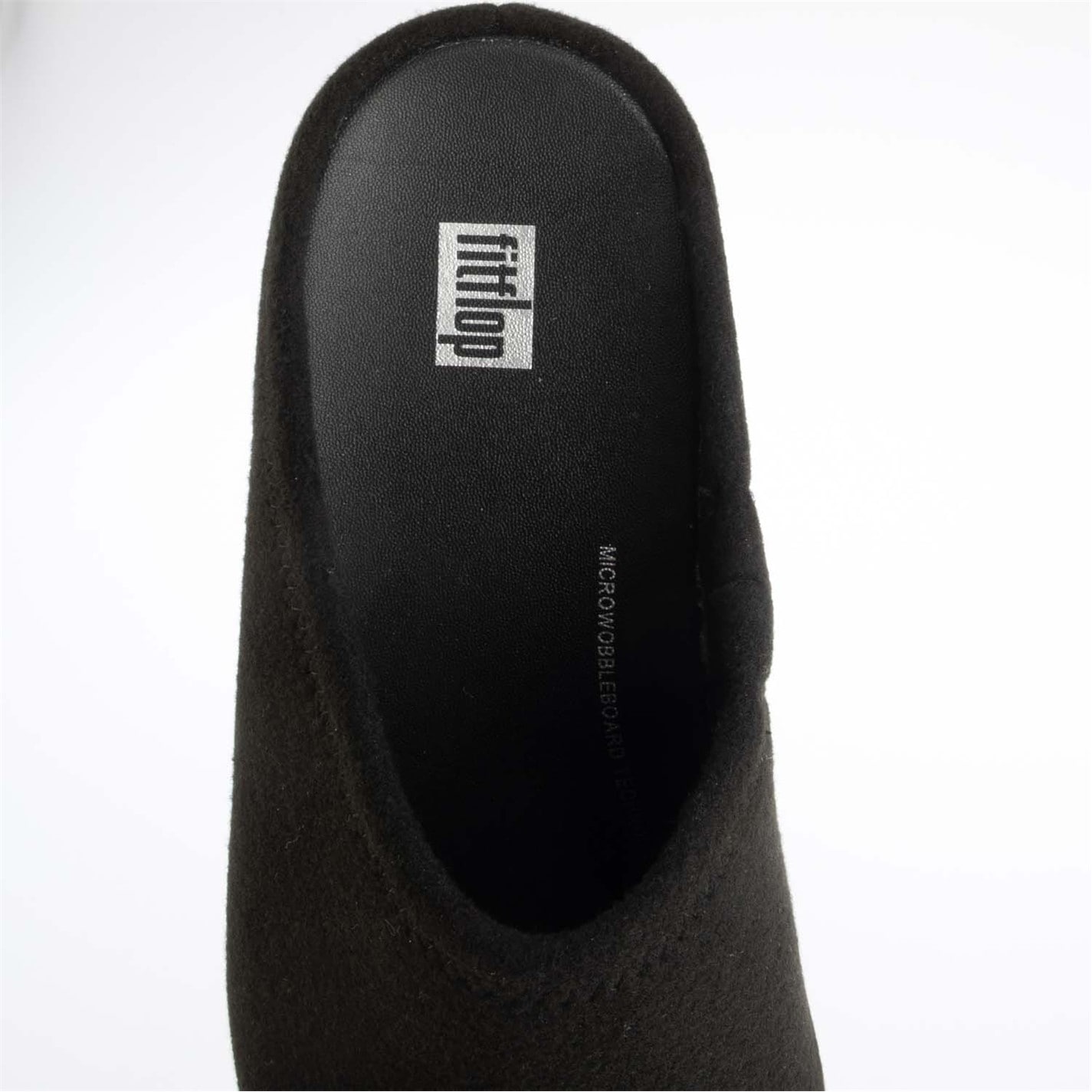 Papuci cauciuc Papuci de Casa Fitflop Shuv Felt negru