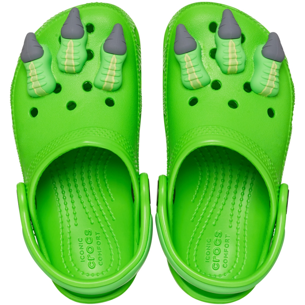 Crocs Classic Iam Dinosaur Clog 's clogs green 209700 3WA copil