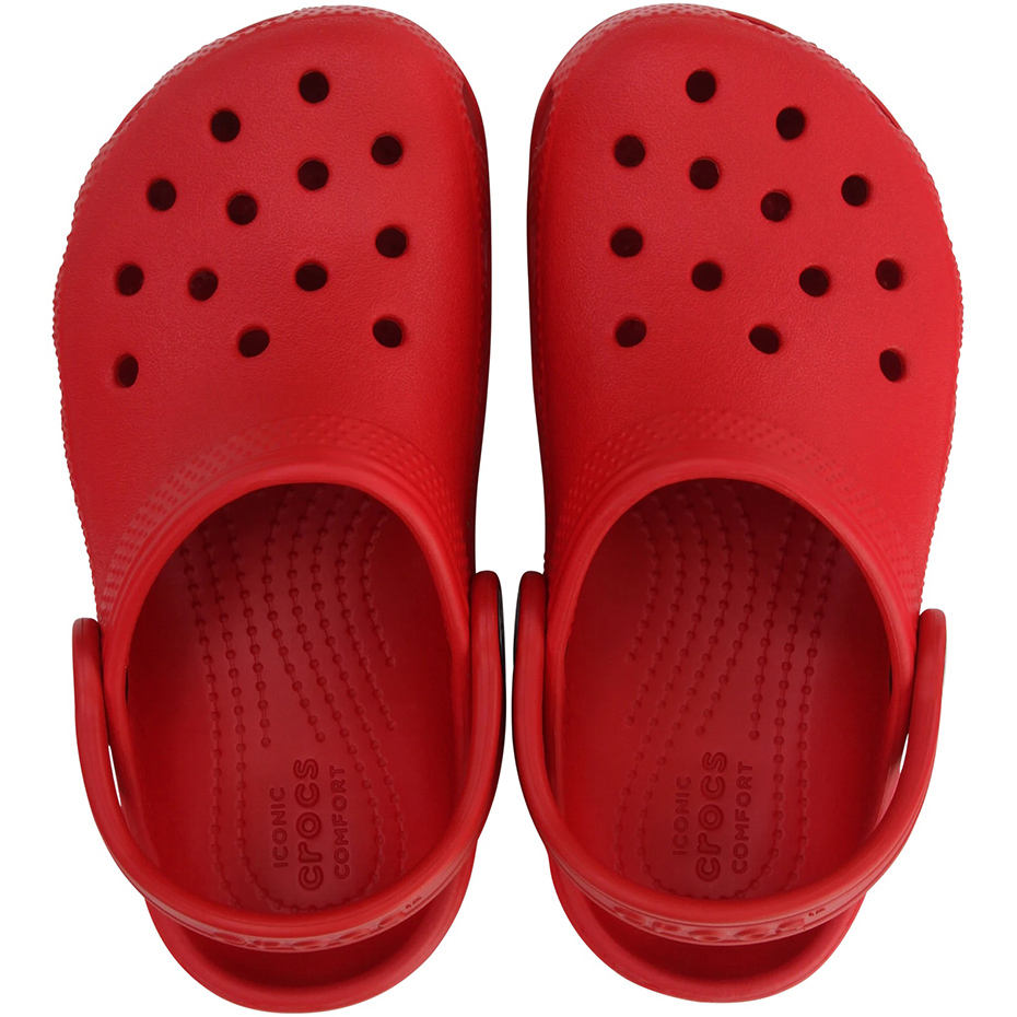 Chodaki dla dzieci Crocs Classic Clog czerwone 206990 6EN bebelus