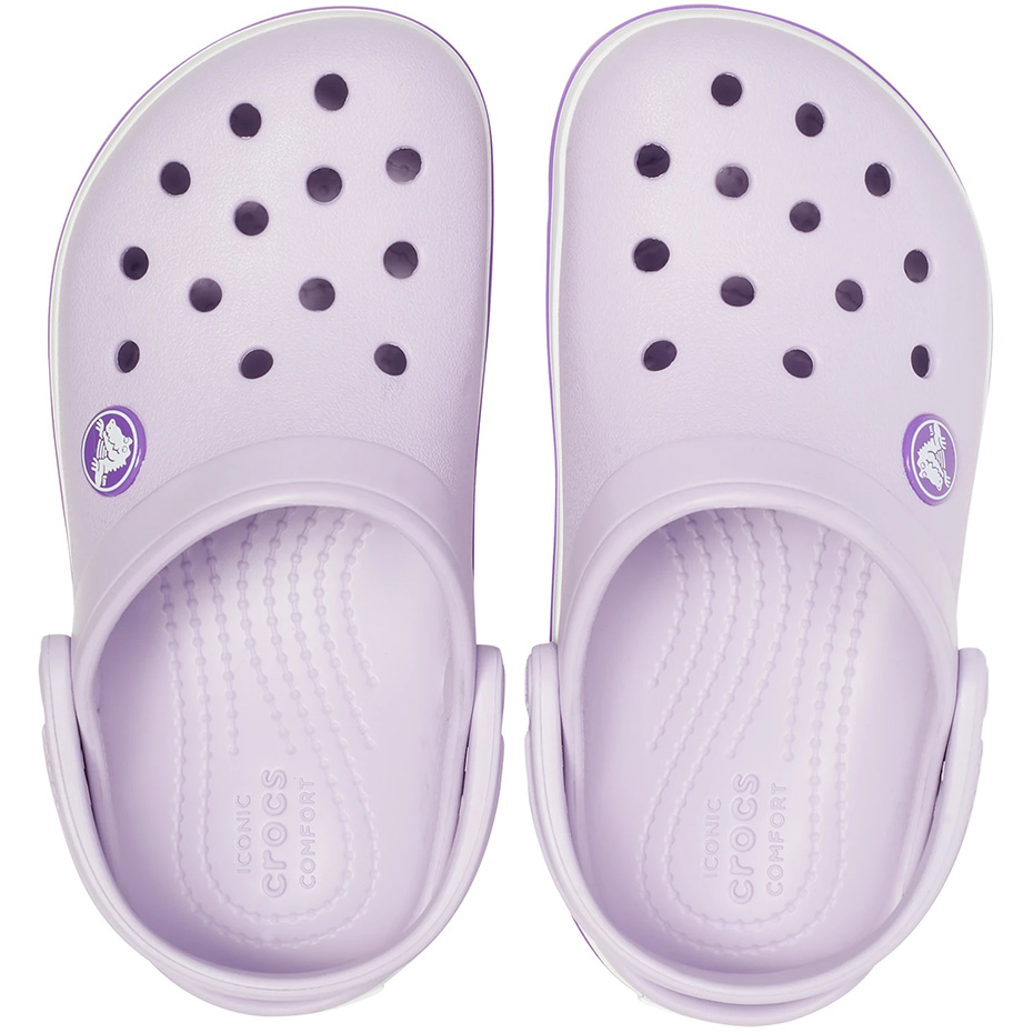 Chodaki dla dzieci Crocs Crocband Clog lawendowe 207005 5P8 copil bebelus